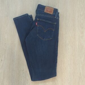 Levi's Blue Skinny Leg Jeans Classic Style